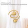 Pearl Magnetic Ball Curtain Tie Rope Creative Curtain Magnetic Rope Backs Holdbacks Buckle Clips Accessoires Home Decorations,red,China view 3