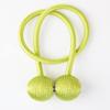 1Pc Magnetic Curtain Tieback Holder Hook Buckle Clip Curtain Tieback Polyester Decorative Home Accessorie,Green view 1