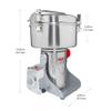 ALDKitchen Grain Mill | Swing Type Grinding Machine | Various Capacities (1000 Grams) view 2