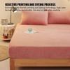 Flannel Plush Bedding Fitted Sheet Solid Velvet Fitted Sheet Warm Cozy Fitted Sheet with 9'' Deep Pocket Twin/Single Small Double Queen/King Super King view 3