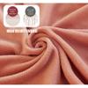 Flannel Plush Bedding Fitted Sheet Solid Velvet Fitted Sheet Warm Cozy Fitted Sheet with 9'' Deep Pocket Twin/Single Small Double Queen/King Super King view 4