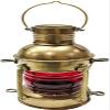 11" Nautical Brass Oil Lamp Hanging Lantern Ship Boat Oil Lamps Vintage Brass Oil Lantern Hanging Lamp Outdoor Party Lighting view 3