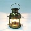11" Nautical Brass Electric Lamp Hanging Lantern Ship Boat Electric Lamp Brass Electric Lantern Hanging Lamp Outdoor Party Lighting view 1