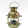 11" Nautical Brass Electric Lamp Hanging Lantern Ship Boat Electric Lamp Brass Electric Lantern Hanging Lamp Outdoor Party Lighting view 3