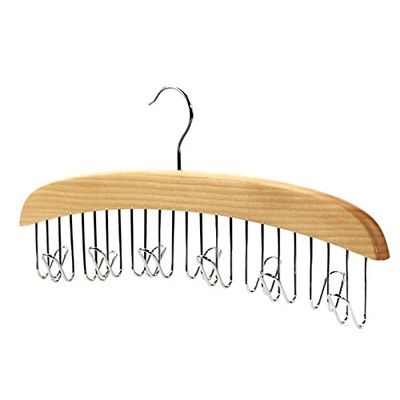 rUrEu Coat Hangers Racks Stainless Steel Scarf Hooks Tie Belt Cloth Hanger Organizer Hanging Storage Accessories Clothes Hangers