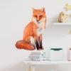RoyoLam Red Fox Wall Decal Nursery Animal Wall Sticker Removable Peel and Stick Waterproof Wall Art Decor Stickers for Kids Baby Classroom Living Room Playing Room Bedroom view 3