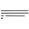Acofuns Stainless Steel Telescopic Shower Window Curtain Pole Rod Home Extendable Rail view 1