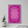 Textured Paper - Alexandre Dumas Quote 2"Moral Wounds Art Print Photo Poster Gift The Count of Monte Cristo - Size: 18 x 12 Inches view 3