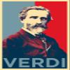 Textured Paper - Giuseppe Verdi Art Print 'Hope' - Photo Poster Gift - Size: 18 x 12 Inches view 1
