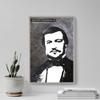 Textured Paper - Nikolaus Otto Art Print - The Icons of Engineering Series - #9 of 15 - for Engineers/Students Poster Geek History - Size: 18 x 12 Inches view 3