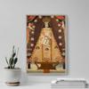 Textured Paper - Cusco School - Our Lady of Bethlehem - Painting Photo Poster Print Art Gift - Size: 18 x 12 Inches view 3