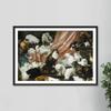 Textured Paper - Carl Kahler - My Wife's Lovers (1891) - Painting Photo Poster Print Art Gift - Size: 18 x 12 Inches view 3