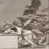 Textured Paper - Francisco Goya - The Sleep of Reason Produces Monsters/Plate No. 43 (1799) Photo Poster Painting Art Print - Size: 18 x 12 Inches view 1