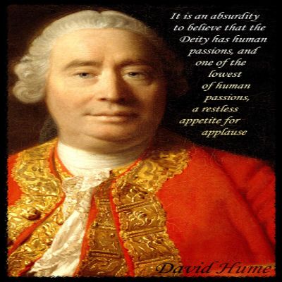 Textured Paper - David Hume Art Print Photo Poster Gift - Size: 18 x 12 Inches