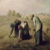 Textured Paper - Jean-Francois Millet - The Gleaners (1857) - Reproduction of a Painting - Photo Poster Print Art Gift - Size: 18 x 12 Inches view 1