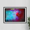 Textured Paper - Brussels, Belgium Original Map Design Colourboo - Art Print Poster Photo Gift - Size: 18 x 12 Inches view 3