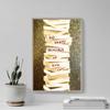 Textured Paper - So Many Books so Little time - Motivational Print Photo Poster Quote - Art - Size: 18 x 12 Inches view 3