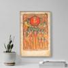 Textured Paper - Illuminated Manuscript of The Four Gospels - Amhara Peoples (Late 14th Century) - Painting Photo Poster Print Art Gift Wall Art - Size: 18 x 12 Inches view 3