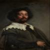 Textured Paper - Diego Velazquez - Portrait of Juan Pareja (1650) Photo Poster Painting Art Print - Size: 18 x 12 Inches view 1