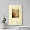 Textured Paper - William Blake - Self-Portrait from Songs of Innocent and Experience (1794) Photo Poster Art Print Painting - Size: 18 x 12 Inches view 3