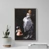 Textured Paper - Luis Ricardo Falero - Caught in The Web (1878) Photo Poster Painting Art Print - Size: 18 x 12 Inches view 3