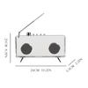 TOMYEUS Home Dcor Simple Modern Style Transparent Crystal Ornament Recorder Creative Modeling Living Room Porch Desktop Decoration Art Decorative view 2