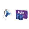 PUR 7-Cup Water Filter Pitcher Bundle with 4 Replacement Filters, Small 7-Cup Capacity, 2-in-1 Powerful Filtration, Faster Filtration, BPA Free view 1
