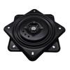 Frassie 2 Pack 10.2" Square Swivel Plate Replacement, Ball Bearing Swivel Square Turntable for Recliner Chair or Furniture view 4