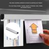 2Pcs Ticket Holder for Restaurant, Kitchen Ticket Holder Rail Strip Display Rail Metal Slide Check Rack Kitchen Order Holder Rack(M) view 2