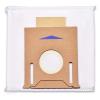 17 Pack T8 Vacuum Dust Bags for Ecovacs Deebot Ozmo T8 & T8 AIVI Robot Vacuum Cleaner with Auto-Empty Station (Color : White Brown) view 2