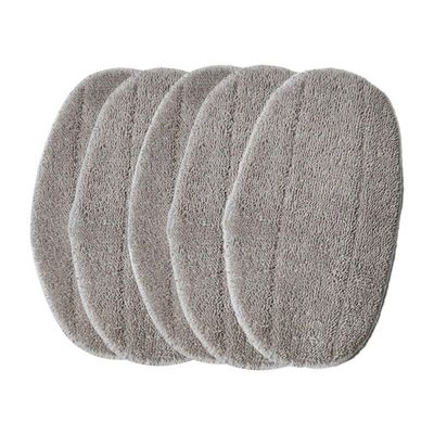 3/5/10Pcs Washable Cleaning Rags Mopping pads For Leifheit CleanTenso Steam Mop Cloth Pad Cover Replacement Parts Accessories (Color : 5pcs)