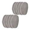 3/5/10Pcs Washable Cleaning Rags Mopping pads For Leifheit CleanTenso Steam Mop Cloth Pad Cover Replacement Parts Accessories (Color : 5pcs) view 2