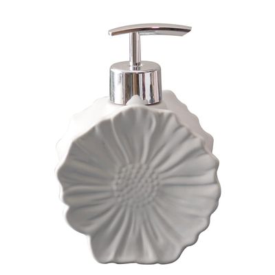 moisture Soap Dispenser Set Push Type Soap Dispenser Ceramic Household Soap Dispenser Bathroom Dispenser Kitchen Soap Dispenser for Reusable Home Soap Dispenser (Color : A)