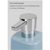 moisture Soap Dispenser Set Ceramic Foam Soap Dispenser Can be Refilled with Liquid Soap Dispenser Kitchen Sink Soap Dispenser Due to Lotion Shampoo Massage Oil Home Soap Dispenser (Color : Black) view 4
