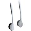 TOMYEUS Toilet Brush Toilet Brush Toilet Wash Set Toilet Home Wall-Mounted Creative Cleaning Brush Silicone Brush Set with Protective Drain Cover Deep Cleaning Brush (Color : B) view 3
