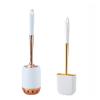TOMYEUS Toilet Brush Punch-Free Toilet Toilet Brush Set Wall-Mounted Long-Handle Toilet Cleaning Brush Household Brush Longevity Bar Hollow Wall-Mounted Toilet Brush Deep Cleaning Brush (Color : I) view 1
