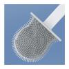 TOMYEUS Toilet Brush Toilet Brush Household Punch-Free Toilet Toilet Brush Wall Hanging Long Handle Toilet Cleaning Silicone Set Deep Cleaning Brush (Color : Wall Mount Blue A) view 3