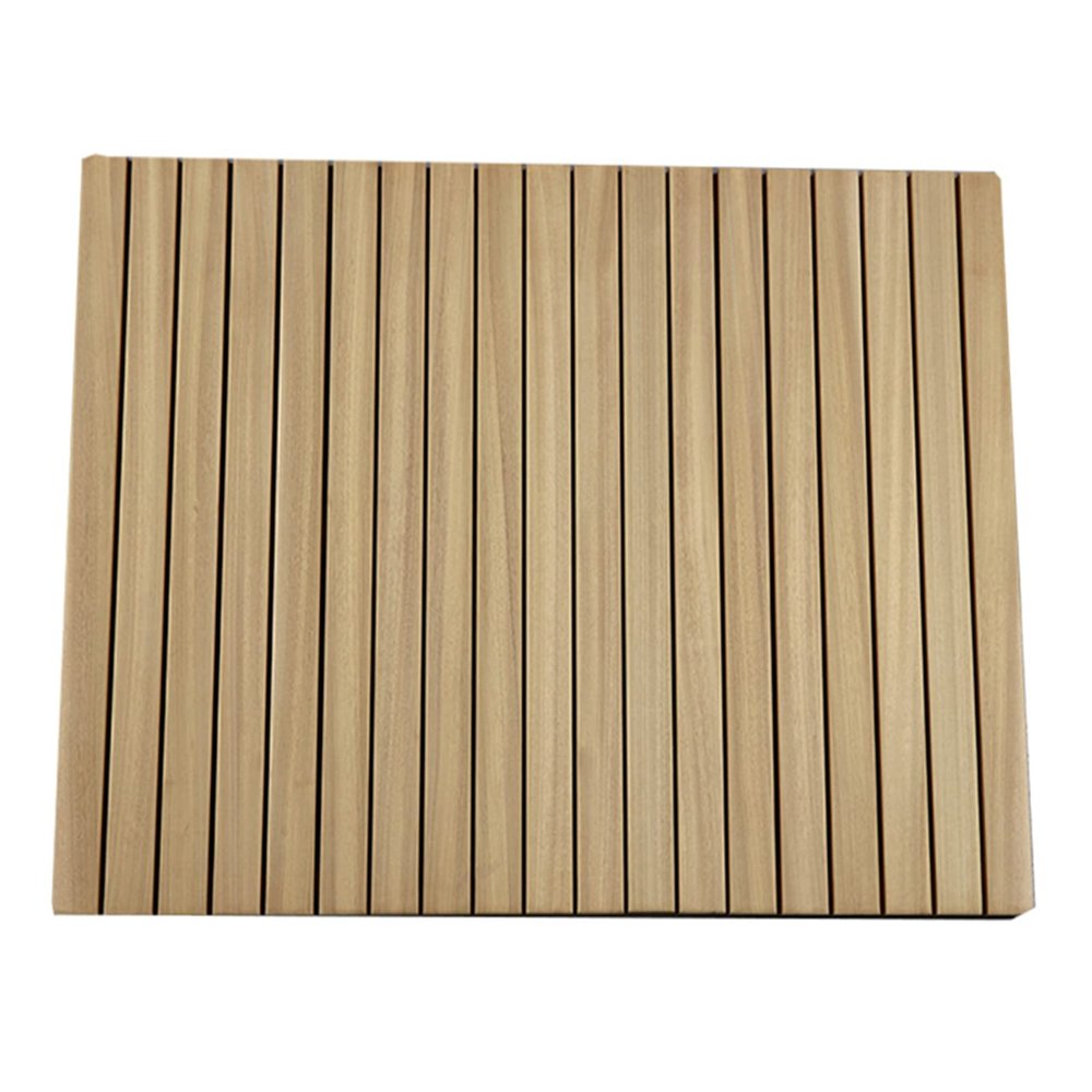 ZXCVBAS Bamboo Bath Mat,Teak Shower Mat,Wood Bath Mat,Wood Shower Mat - Non Slip Indoor Or Outdoor Shower Mat,Waterproof Mat for Spa, Sauna, Kitchen Or Camp Shower,Customizable,80x80cm/31x31in