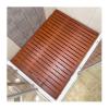 ZXCVBAS Bamboo Shower Bath Floor Mat,Non Slip Mat,Bamboo Bath Mat, Bamboo Shower Mat, Wooden Mat Wooden Shower Mat for Home, Spa Or Outdoor Use,Bathroom and Kitchen,80x110cm/31x43in view 1