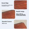 ZXCVBAS Bamboo Shower Bath Floor Mat,Non Slip Mat,Bamboo Bath Mat, Bamboo Shower Mat, Wooden Mat Wooden Shower Mat for Home, Spa Or Outdoor Use,Bathroom and Kitchen,80x110cm/31x43in view 4