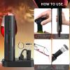 Electric Wine Opener Set, A 4-in-1 Multifunctional Wine Accessory Kit, including an Automatic Corkscrew Opener, Rechargeable Wine Bottle Openers, Foil Cutter, Wine Aerator Pourer, and Vacuum Stoppers view 4