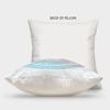 Stupell Industries Believe in Yourself Be Unstoppable Phrase Rustic Typography Design by Jennifer Pugh Pillow, 18 x 18, Off- White view 3