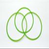 3pc Rubber Track Belt for Electric Commercial Candy Floss Cotton Machine Cotton Candy Machine ET - (Color: Green) view 1