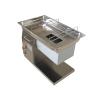 LGXEnzhuo QH Commercial Meat Cutting Machine Food Slicer Cutter with 3mm Blade Stainless Steel Medium Desktop Type 110V 550W 500kg/h view 2