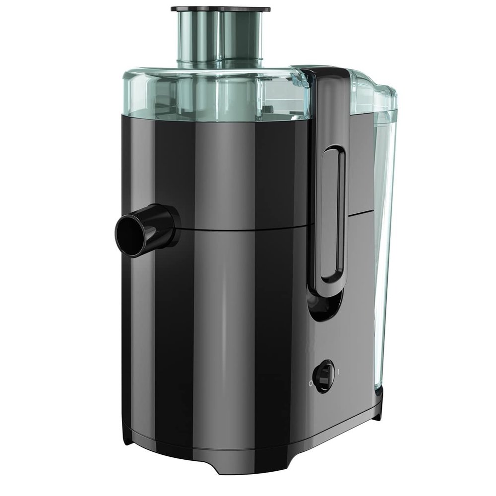 JE2400BD Fruit and Vegetable Juice Extractor with Space Saving Design, Black