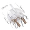 Country Style Wedding Cake Knife Shovel Server Set Silverware Stainless Wedding Party Thanksgiving Christmas (L) view 3