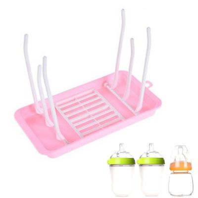 Baby Bottle Drying Rack Countertop Drying Rack with Drainer Board Bottle Drainer Bottle Holder Rack for Baby Bottles and Accessories Applicable to Kitchen and Household Kitchen Accessories Storage