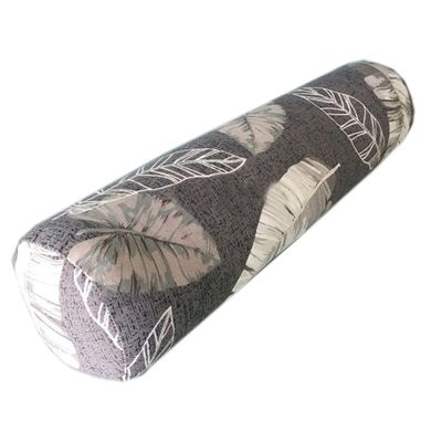 Tingting's Dream Canvas Cloth Long Bolster Pillow Sofa Cylinder Neck Pillow Sleeping Round Roll Pillow for Knees, Legs & Feet Support (1560cm, Gray)