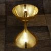 Brass Deep Diya/Samai Deep/Pyali Deep Diya (Non Detachable) (Set of 1, Height 8 cm) view 3