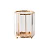 AETVRNI Rectangular Gold Paper Tissue Box, Decorative Napkin Acrylic Storage Box, Facial Tissue Holder for Bathroom Dresser Night Stand Desk Table Office Home Decor,Gold,Storage Bucket Round view 1
